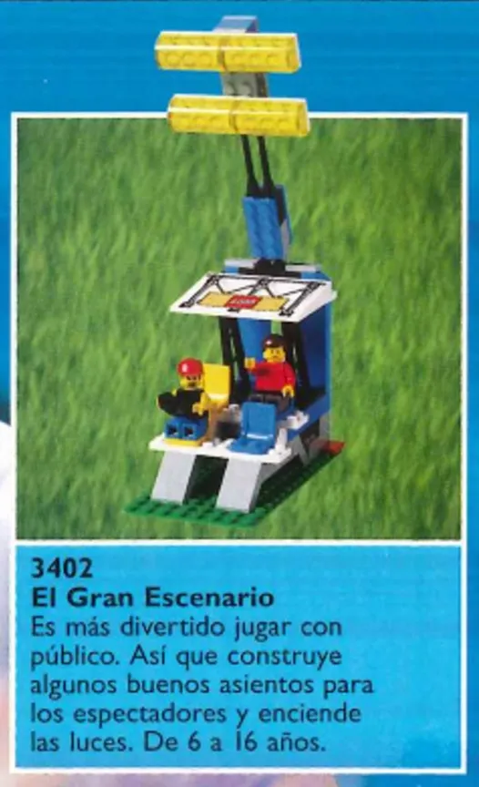 LEGO 3402-1 Grandstand with Lights