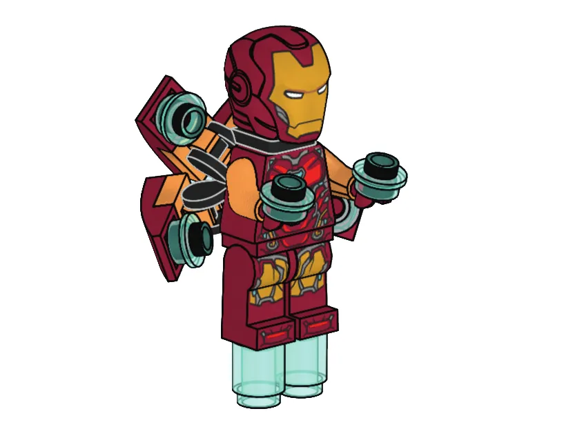 LEGO L0002277-1 Iron Man