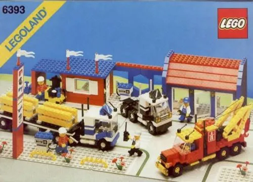 LEGO 6393-1 Big Rig Truck Stop