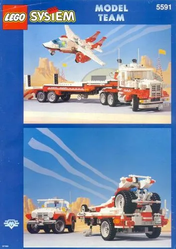 LEGO 5591-1 Mach II Red Bird Rig