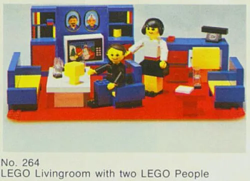 LEGO 264-1 Living Room Set