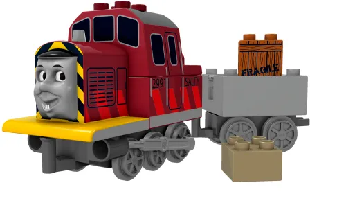 LEGO 3352-1 Salty the Dockyard Diesel