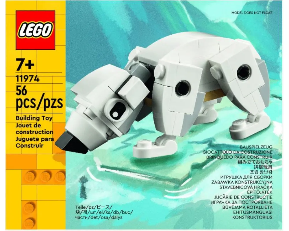 LEGO 11974-1 Polar Bear