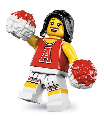 LEGO 8833-13 Red Cheerleader