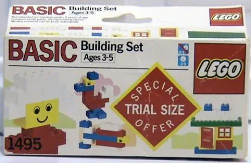LEGO 1495-1 Basic Building Set Trial Size