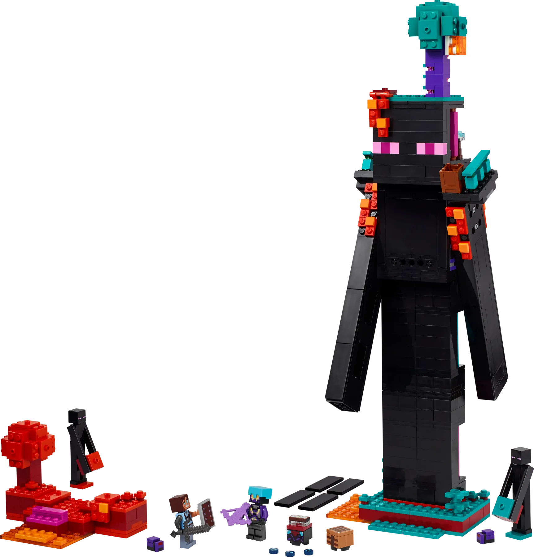 LEGO 21279-1 The Enderman Tower