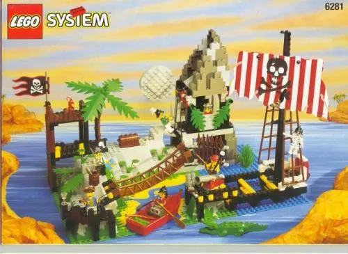 LEGO 6281-1 Pirates Perilous Pitfall