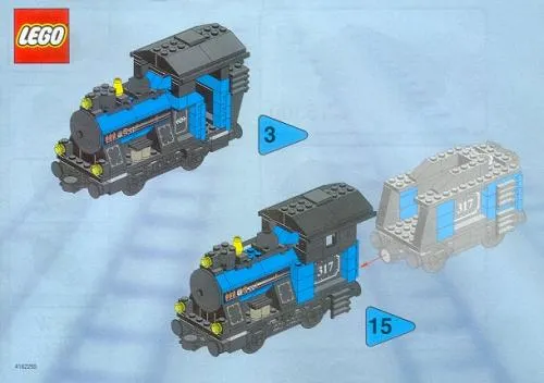 LEGO 3740-1 Small Locomotive