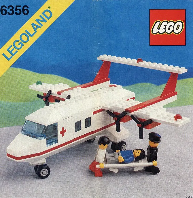 LEGO 6356-1 Med-Star Rescue Plane