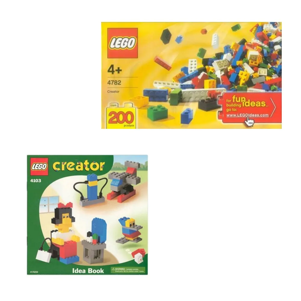 LEGO K4103-1 Creator Bucket bundled with 4782 (TRU Exclusive)