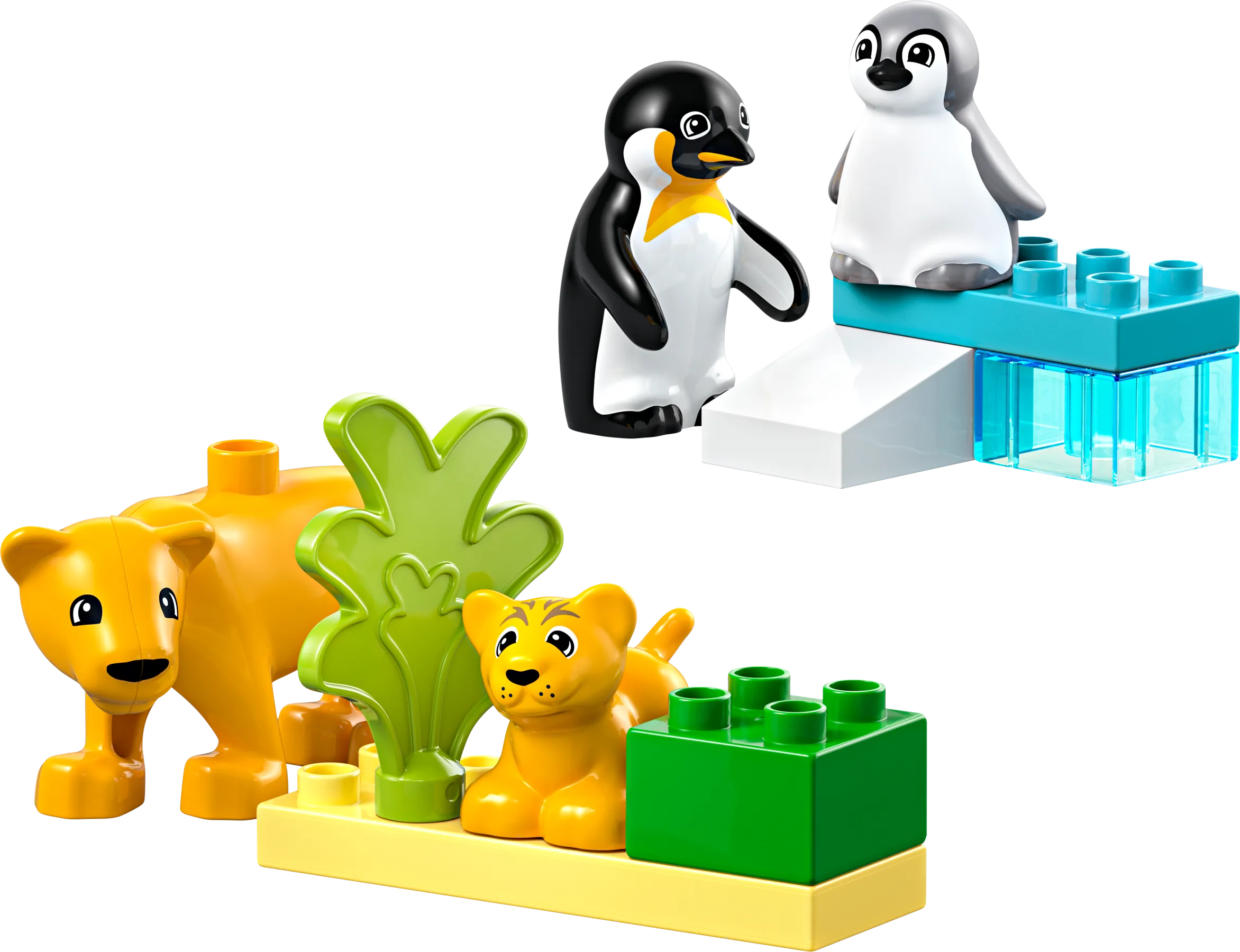 LEGO 10442-1 Wild Animal Families: Penguins & Lions