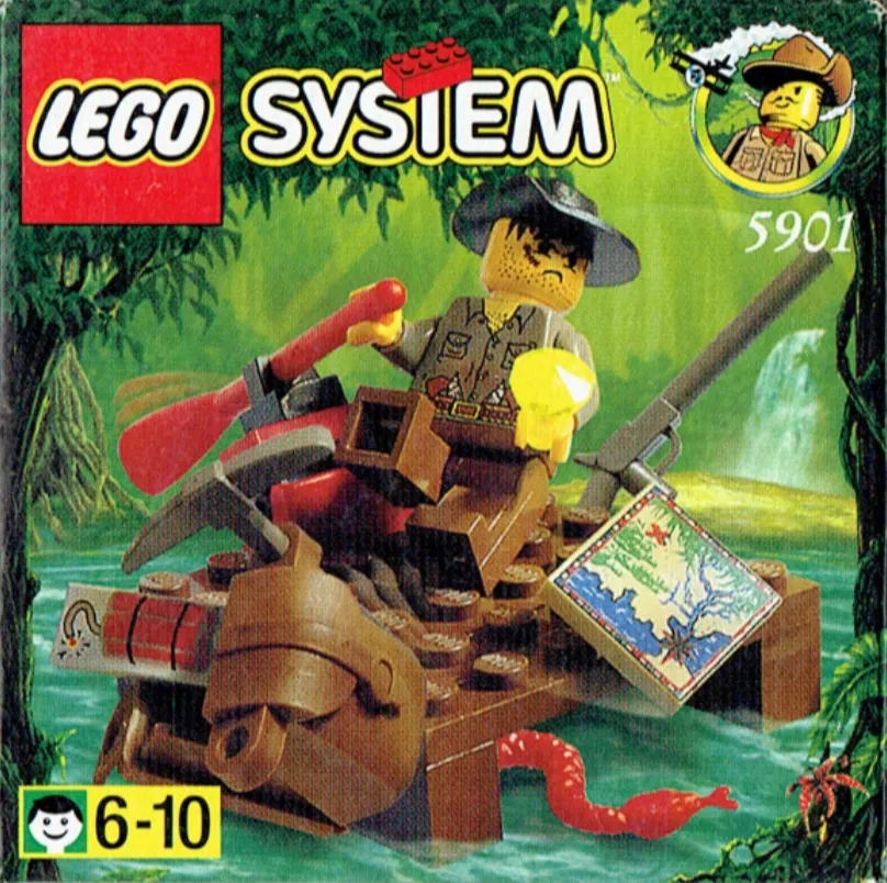 LEGO 5901-1 River Raft