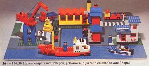 LEGO 364-1 Harbour Scene