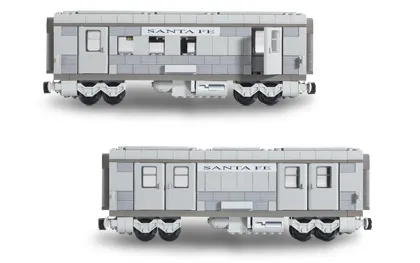 LEGO 10025-1 Santa Fe Cars - Set I (mail or baggage car)