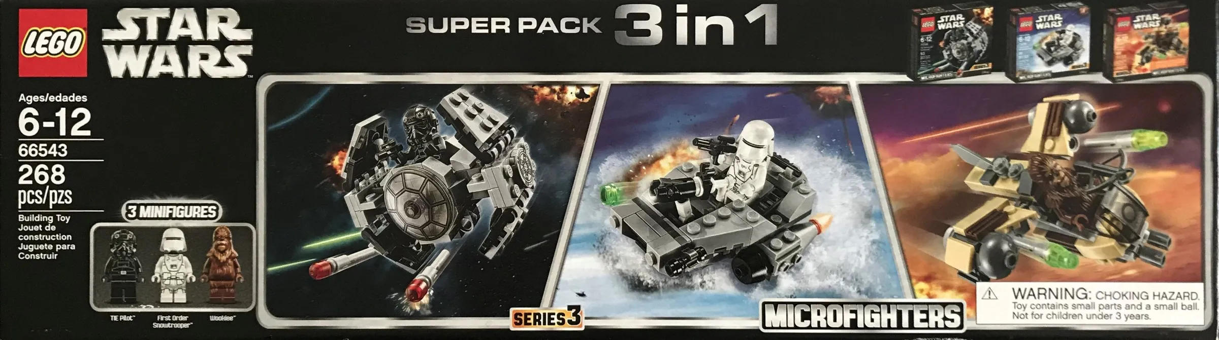 LEGO 66543-1 Microfighters Super Pack 3 in 1