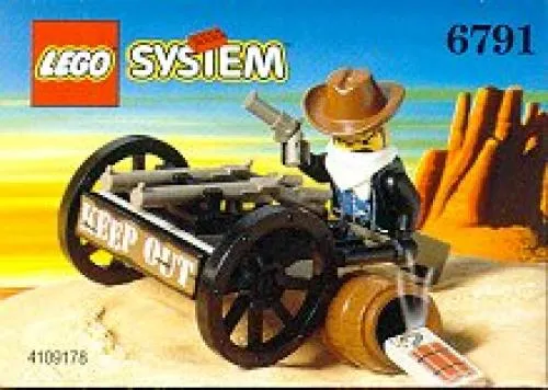 LEGO 6791-1 Bandit's Wheelgun