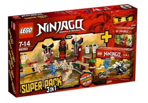 LEGO 66383-1 Ninjago Super Pack 3 in 1