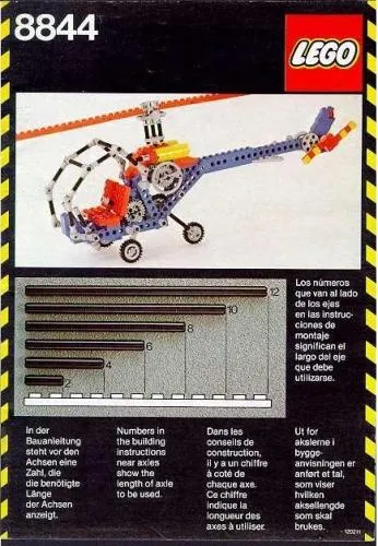 LEGO 8844-1 Helicopter