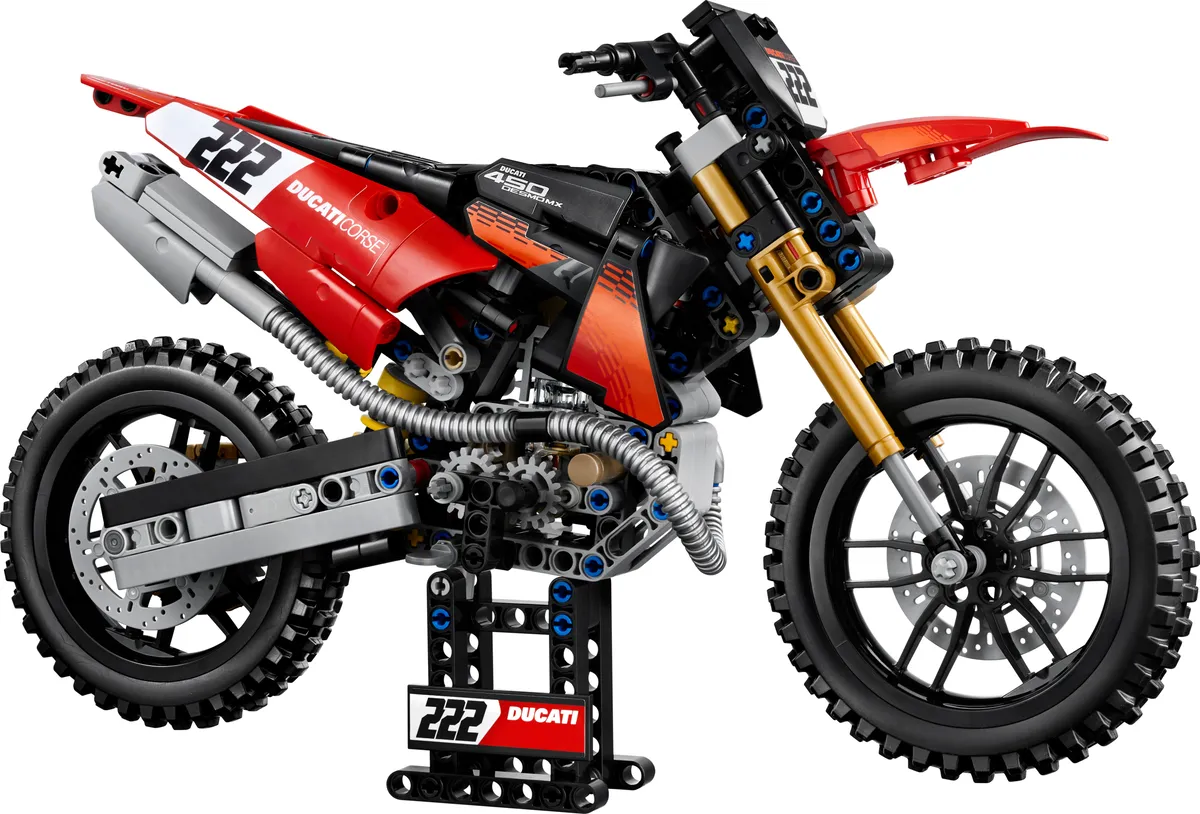 LEGO 42238-1 Ducati Desmo450 MX Factory Motorcycle