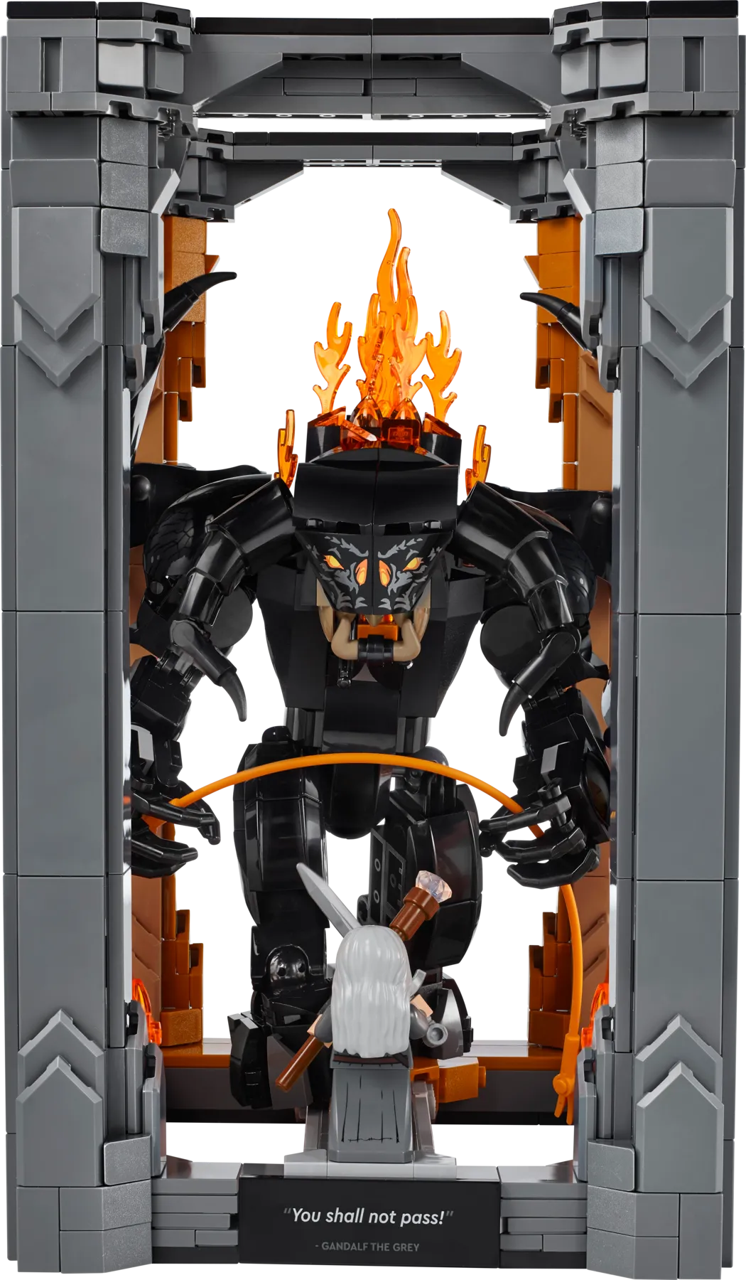 LEGO 10367-1 The Lord of the Rings: Balrog Book Nook