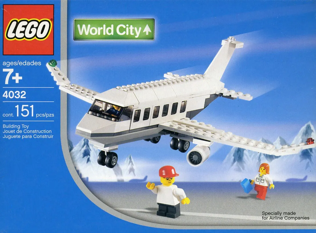 LEGO 4032-1 Passenger Plane