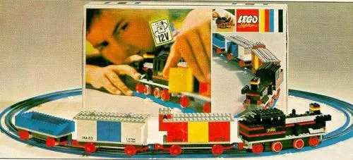 LEGO 720-2 Train with 12V Electric Motor
