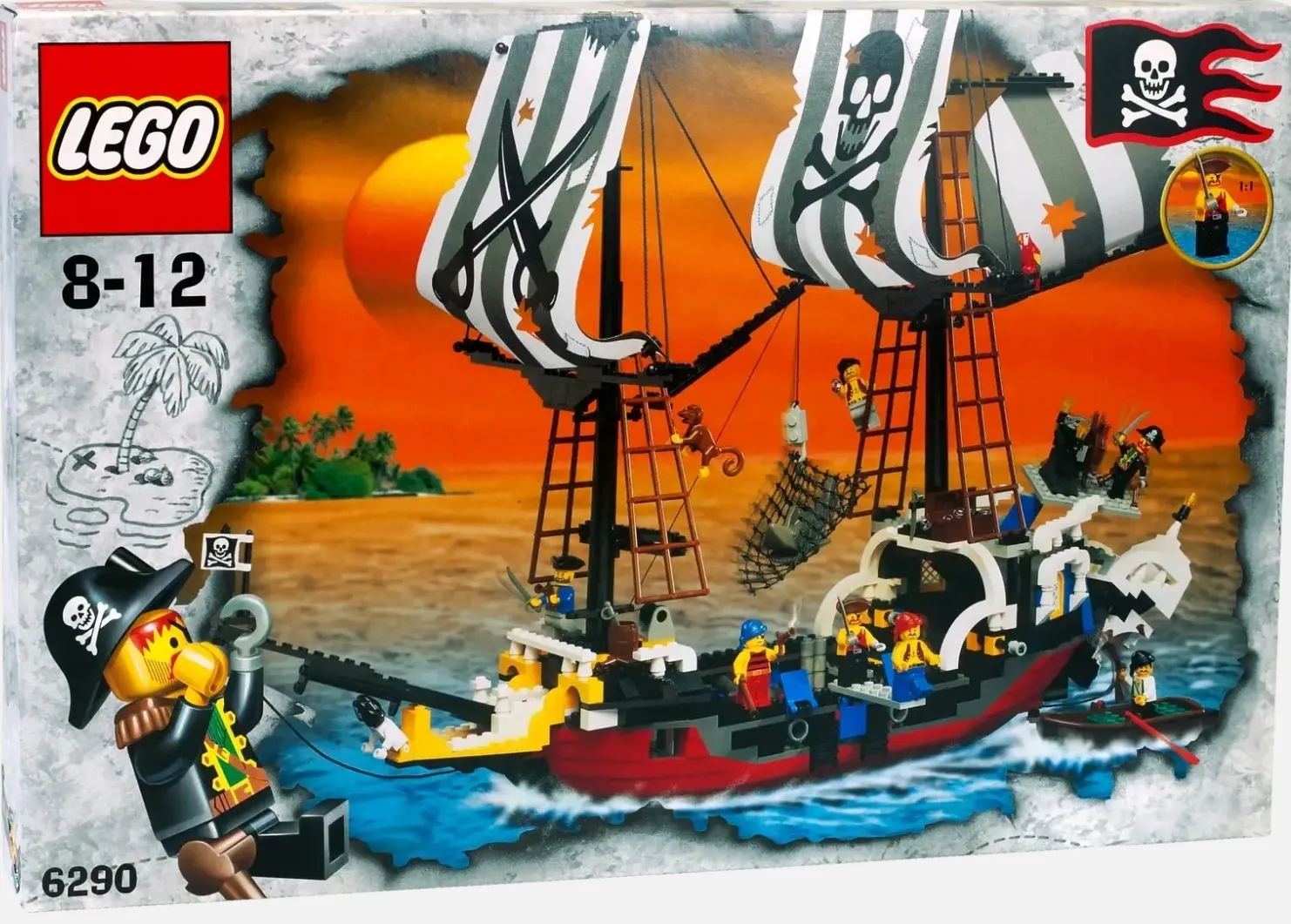 LEGO 6290-1 Red Beard Runner
