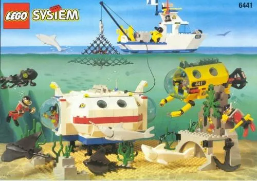 LEGO 6441-1 Deep Reef Refuge