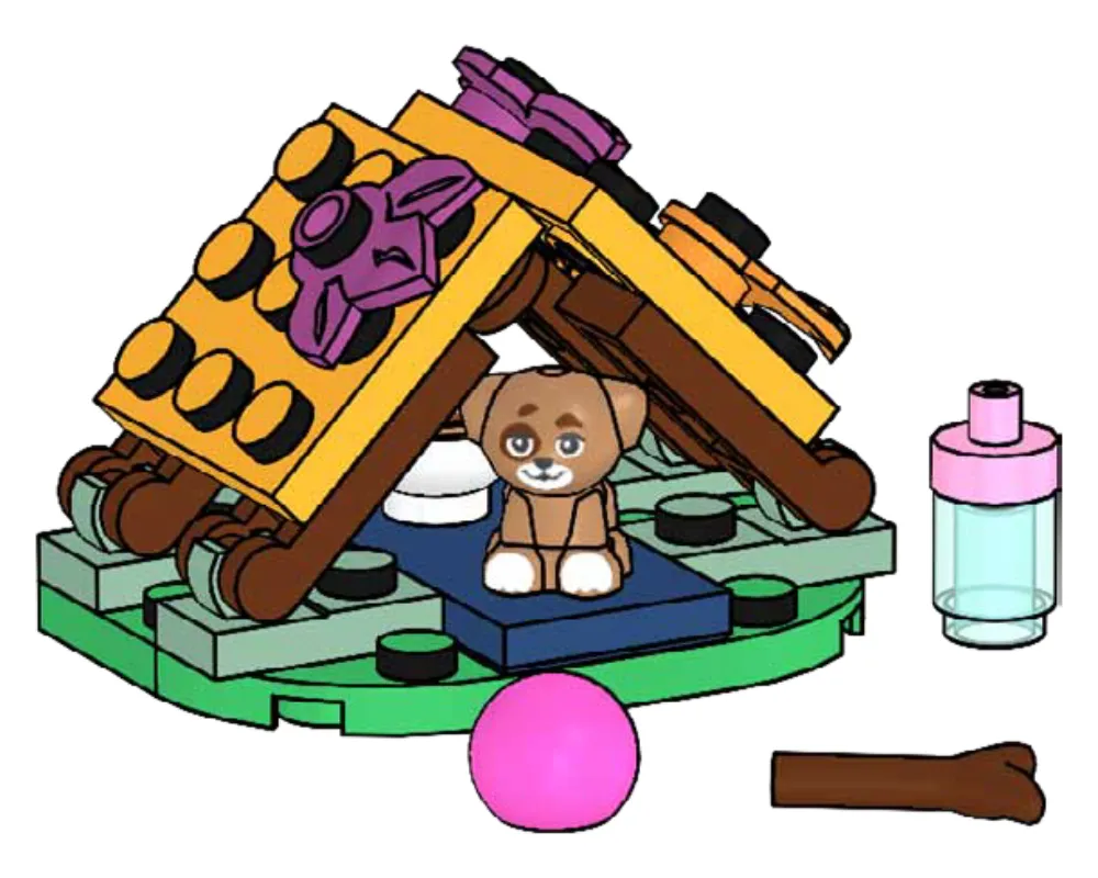 LEGO 562303-1 Puppy's Doghouse