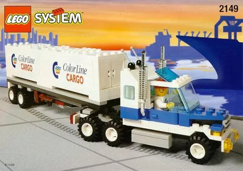 LEGO 2149-1 Color Line Container Lorry