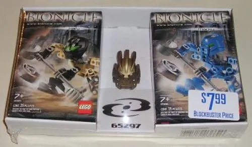LEGO 65297-1 Hafu and Macku Twin Pack with Gold Avohkii