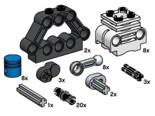 LEGO 10077-1 TECHNIC Motor