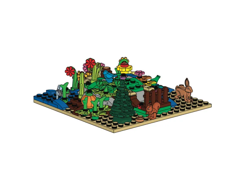 LEGO EG00119-1 Botanical Minifigure Stand