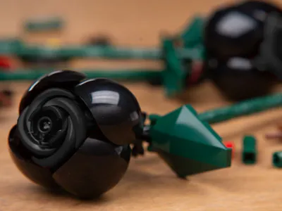 LEGO EG00151-1 2x Black Roses
