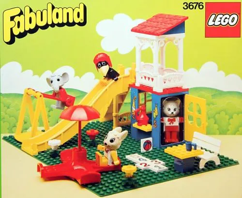 LEGO 3676-1 Catherine Cat's Fun Park