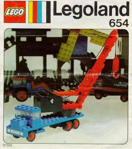 LEGO 654-1 Crane Lorry