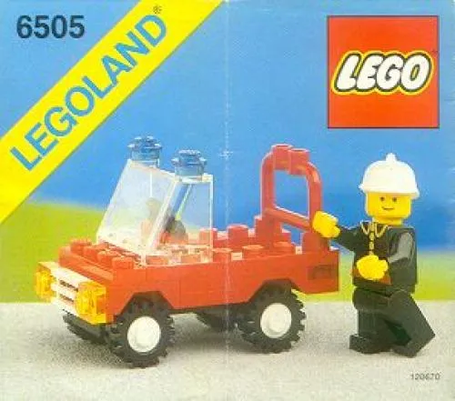 LEGO 6505-1 Fire Chief's Car
