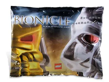LEGO 8600-1 Krana-Kal Mask Bag polybag - Non-US version