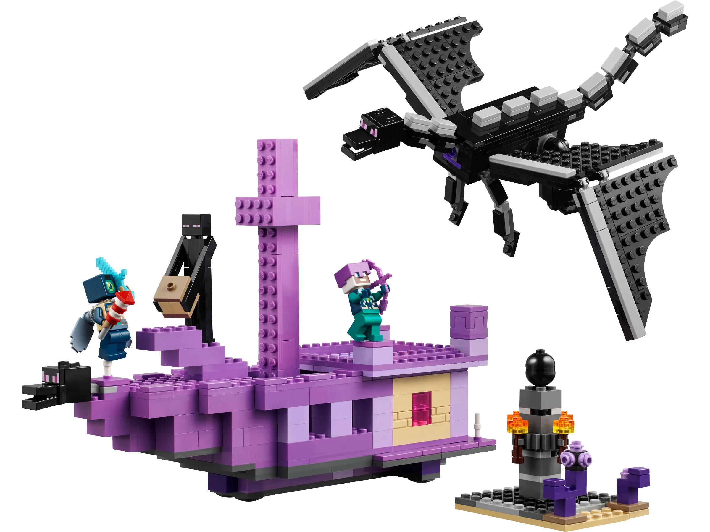 LEGO 21264-1 The Ender Dragon and End Ship