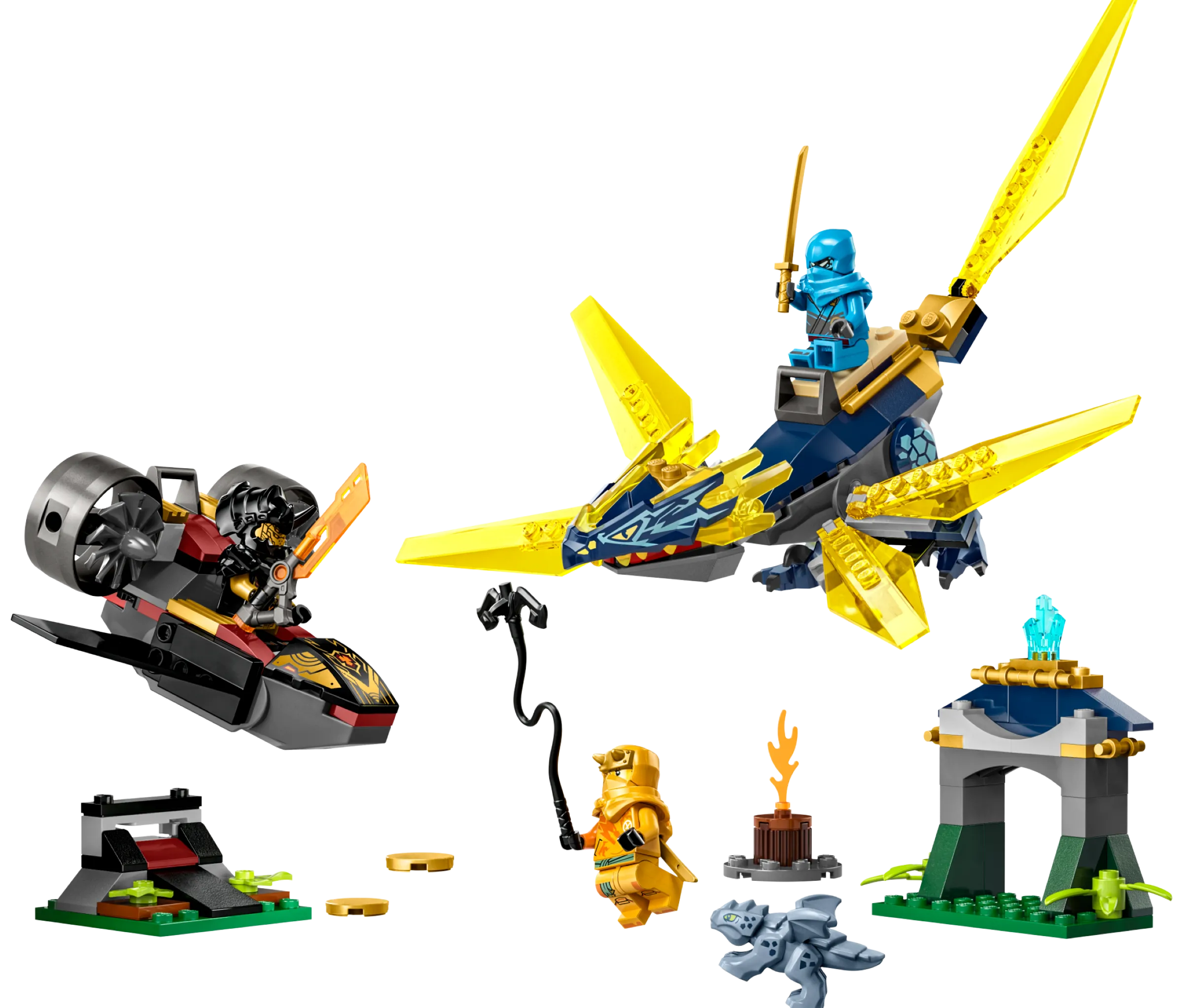 LEGO 71798-1 Nya and Arin's Baby Dragon Battle