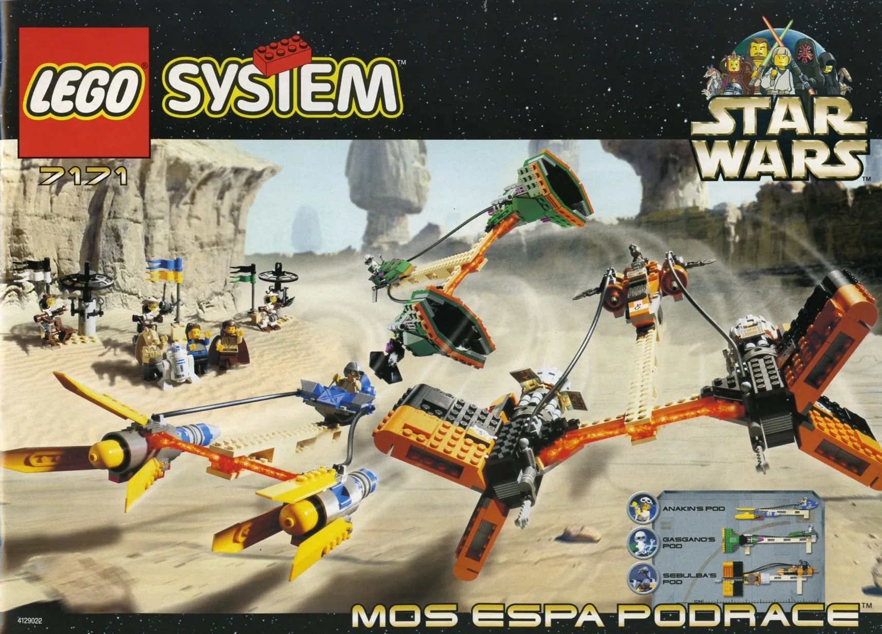 LEGO 7171-1 Mos Espa Podrace