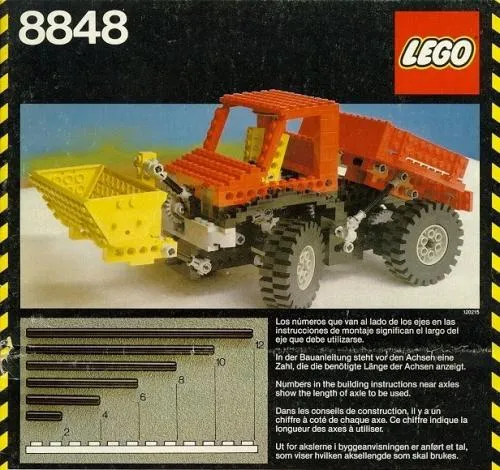 LEGO 8848-1 Power Truck