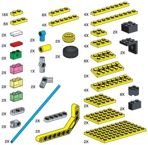 LEGO 970671-1 Special Elements for Cities and Transportation Set