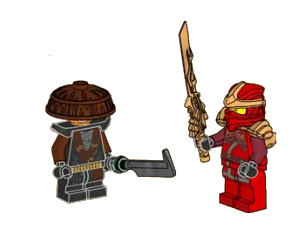 LEGO L0002213-1 Kai vs. Rox