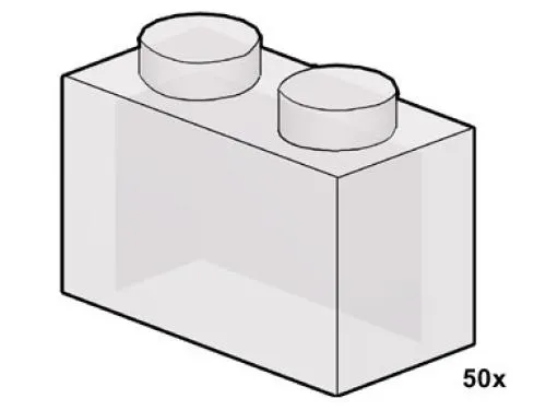 LEGO 10051-1 Transparent Bricks