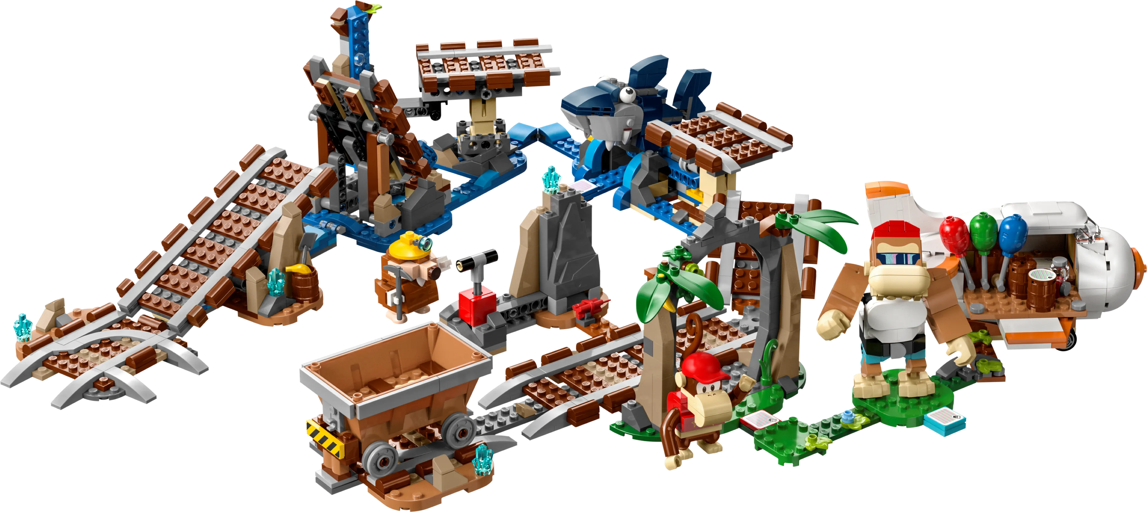 LEGO 71425-1 Diddy Kong's Mine Cart Ride Expansion Set