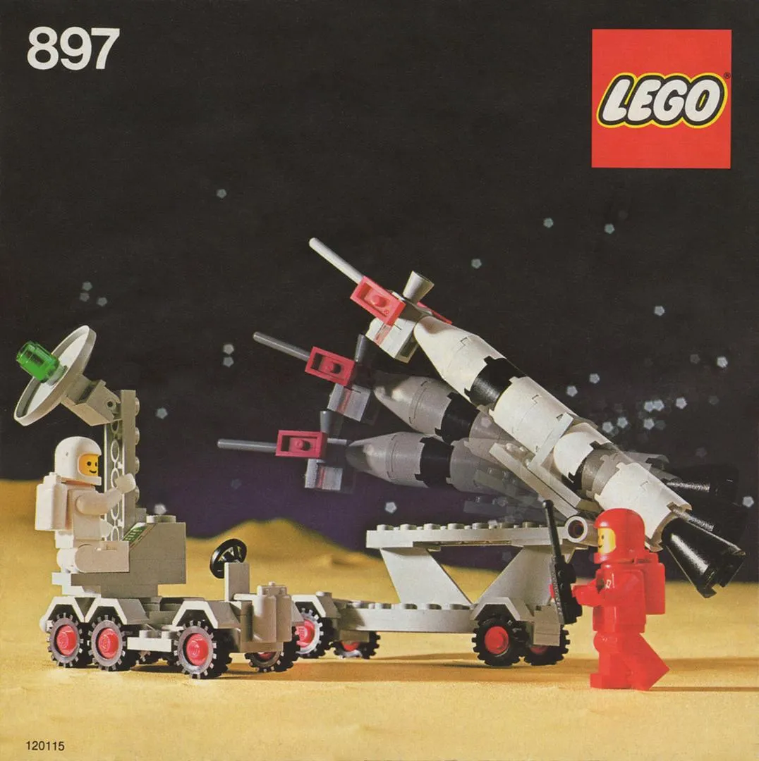 LEGO 897-1 Mobile Rocket Launcher