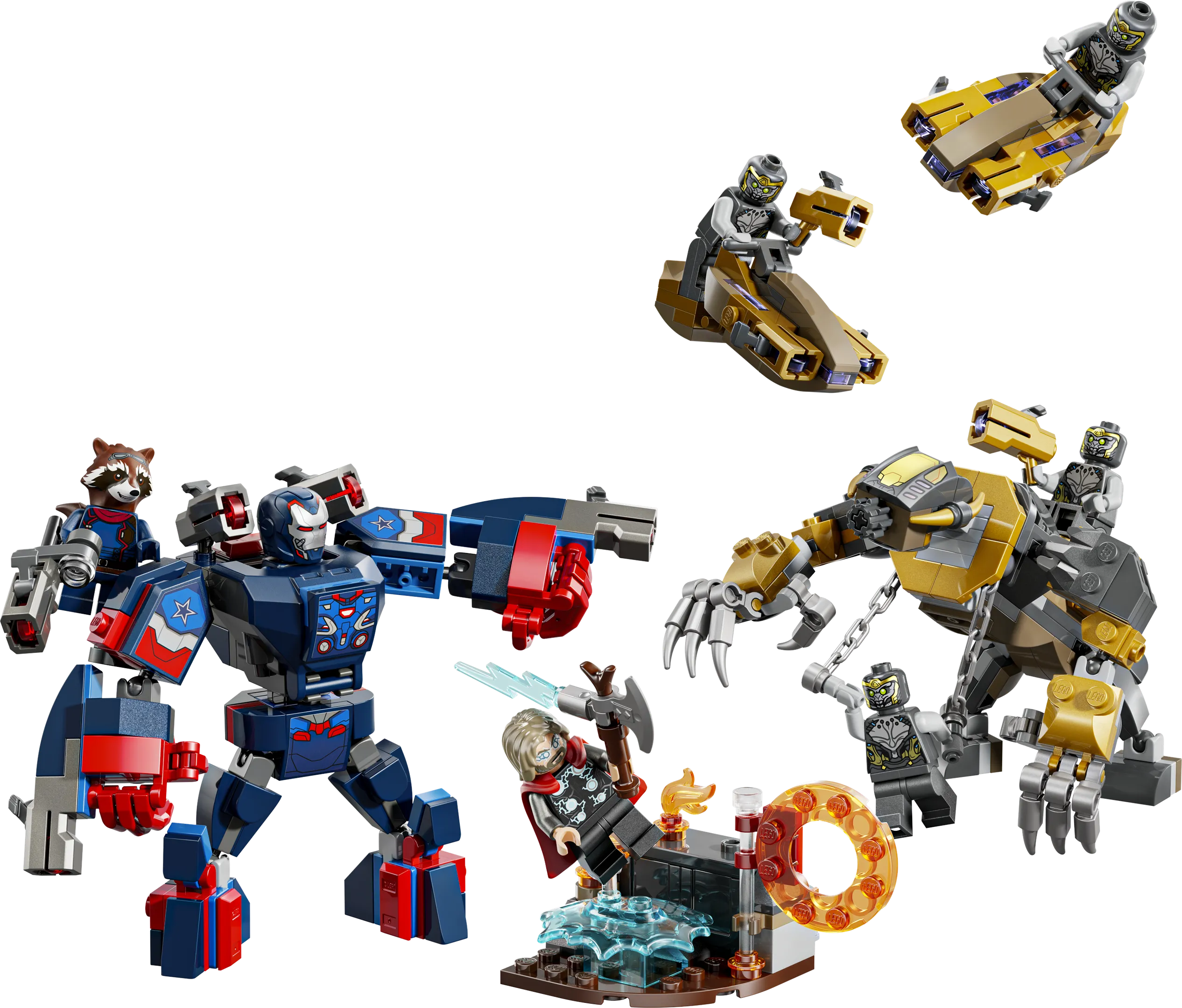 LEGO 76322-1 Avengers: Endgame Thor vs. Chitauri