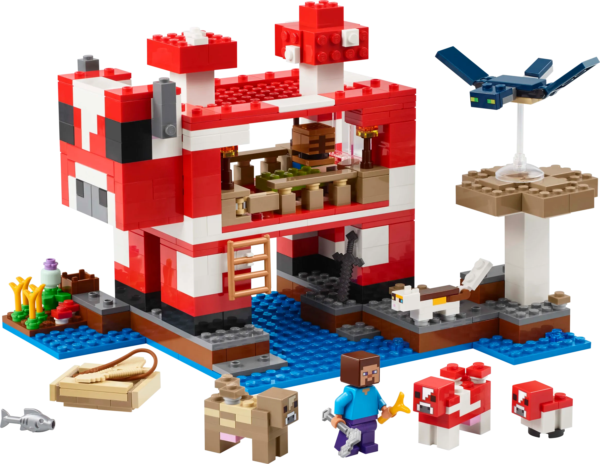 LEGO 21270-1 The Mooshroom House