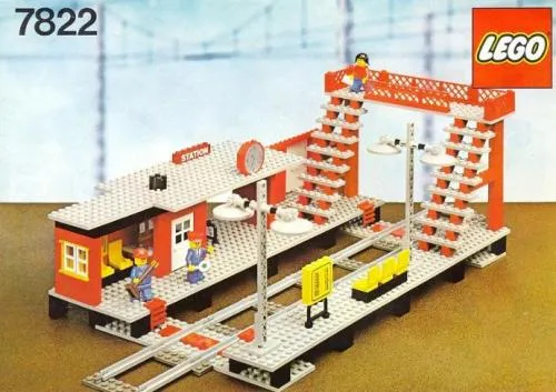 LEGO 7822-1 Railway Station